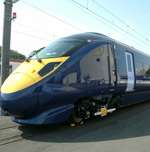 One of the new high speed trains