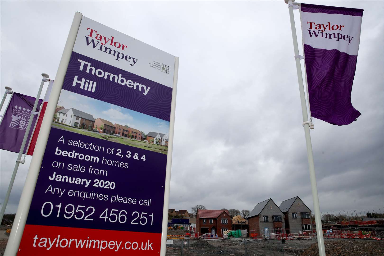 Taylor Wimpey is among eight housebuilders being probed over possible information-sharing (Nick Potts/PA)