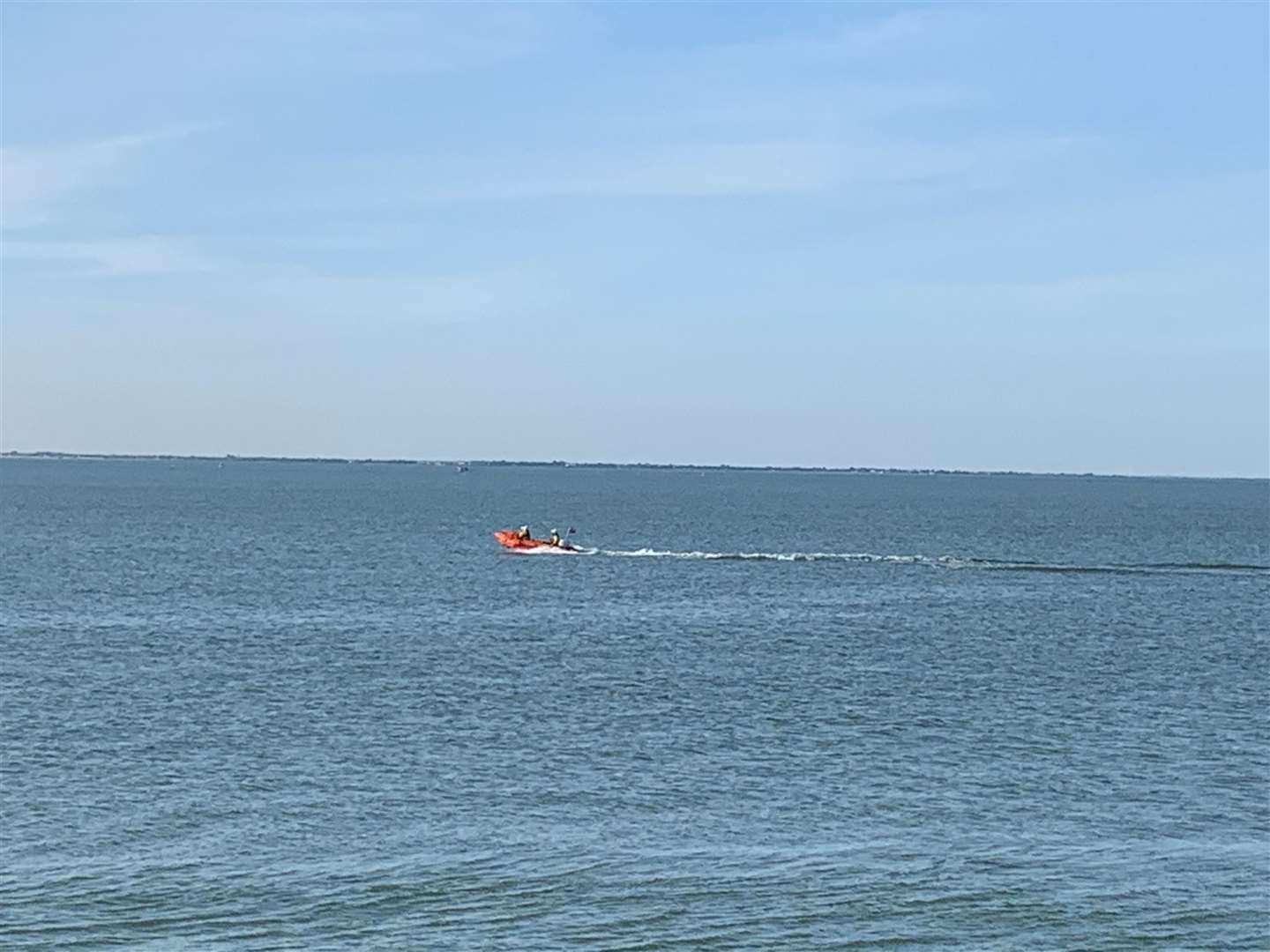 Lifeboat at Sheerness beach