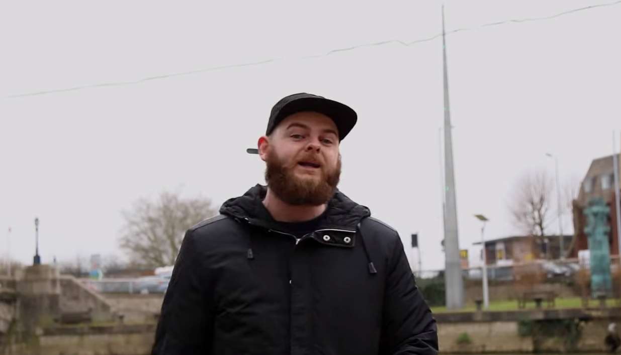 Daniel Son in the video for Maidstone