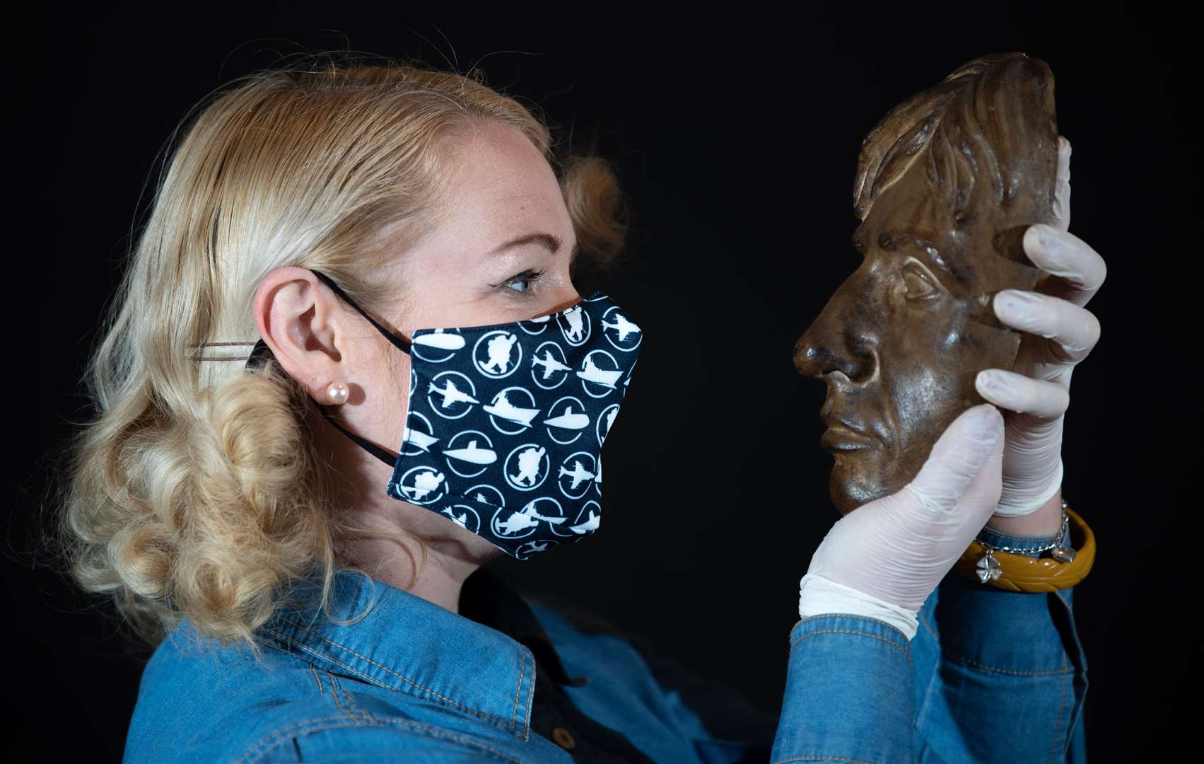 A life mask of Vice Admiral Horatio Nelson (Andrew Matthews/PA)