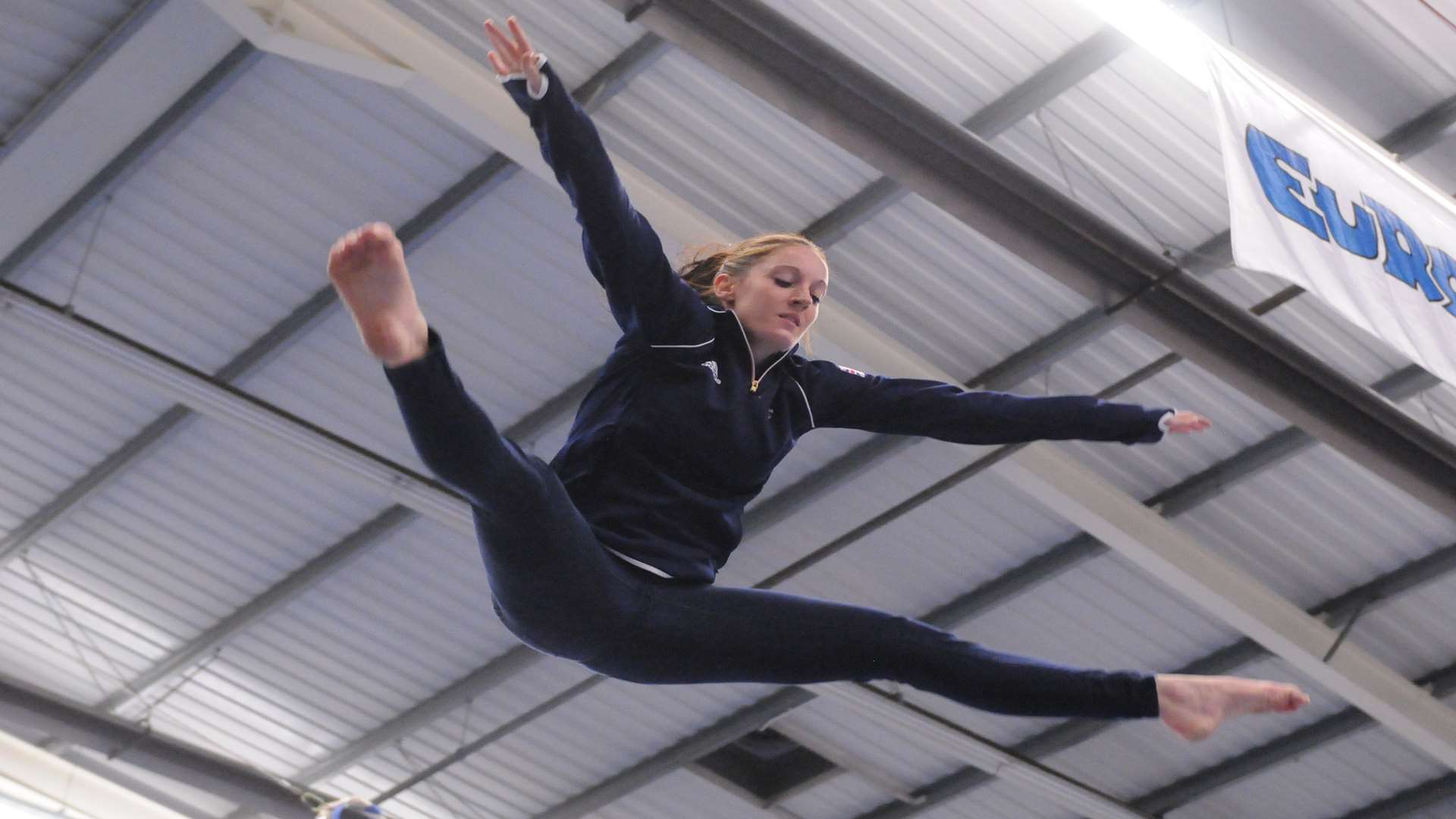 Kat Driscoll in action at Jumpers Rebound Centre in 2015