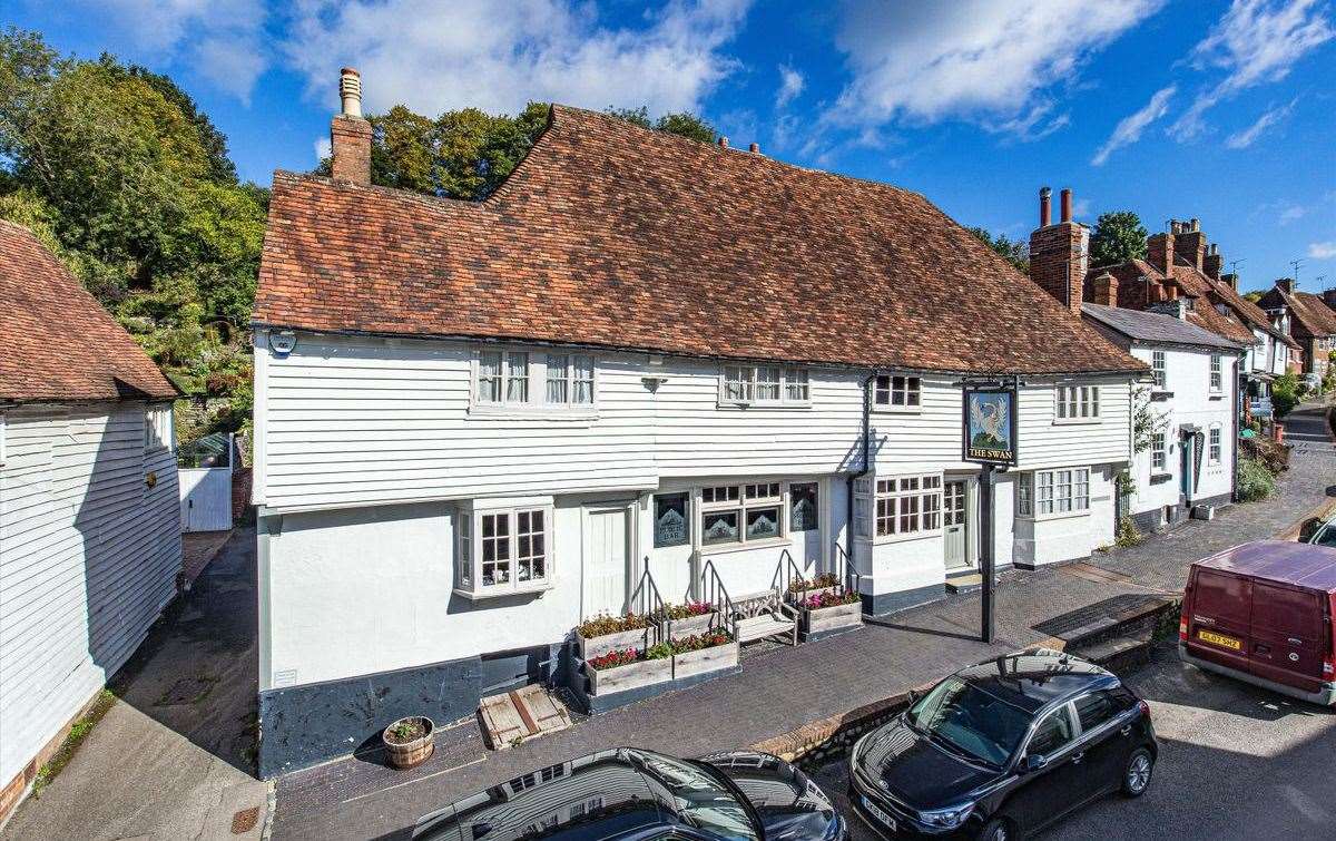 1.2m five-bedroom house, previously The Swan pub, on sale in