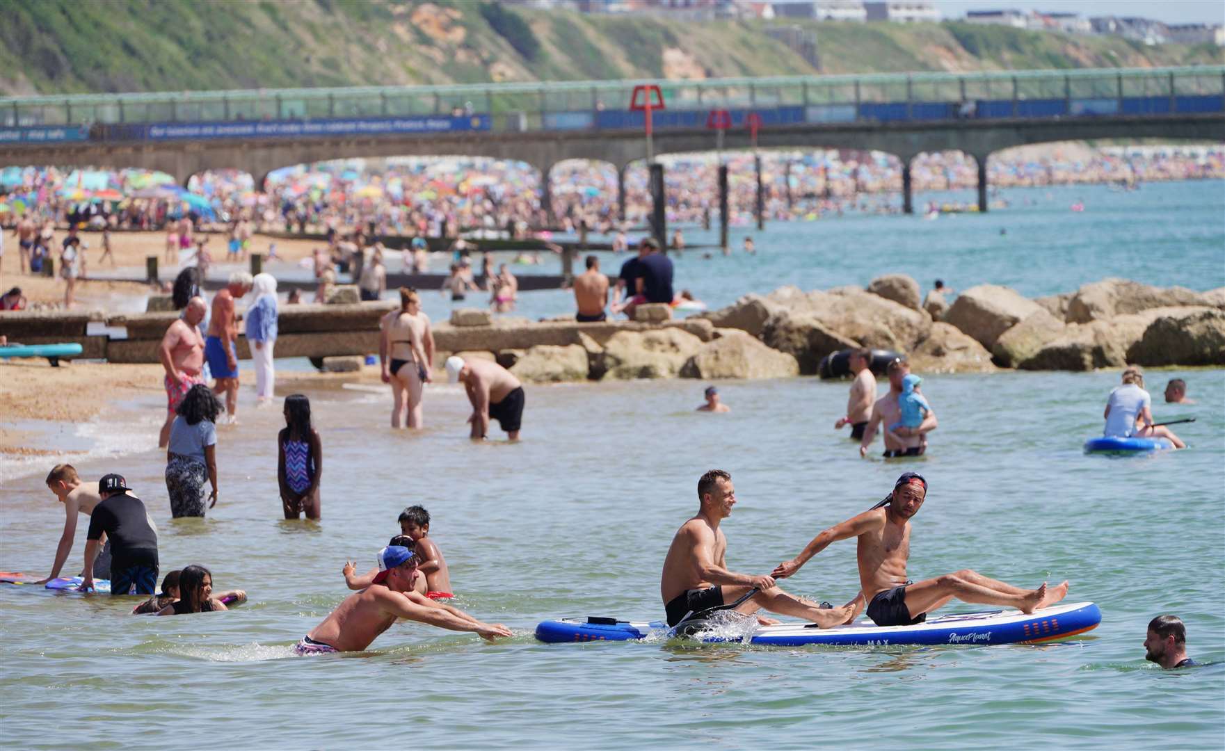 Met Office experts said the mercury could hit 31C on Saturday (Ben Birchall/PA)