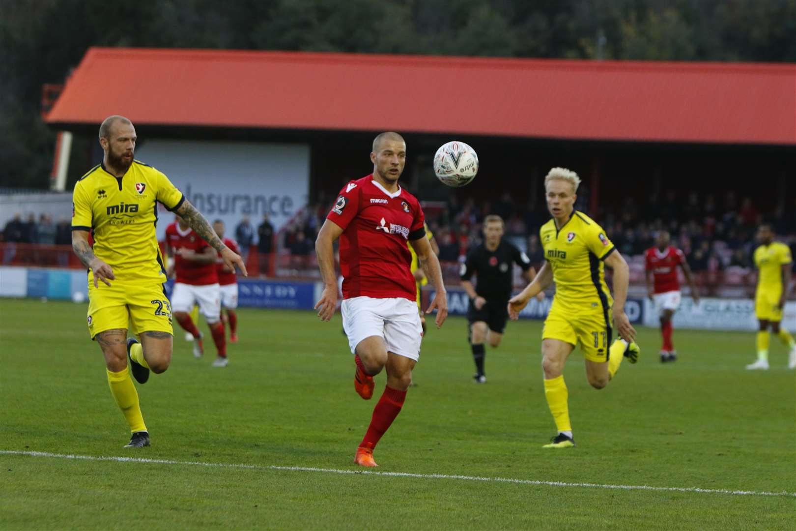 Luke Coulson keeps his eye on the ball Picture: Andy Jones