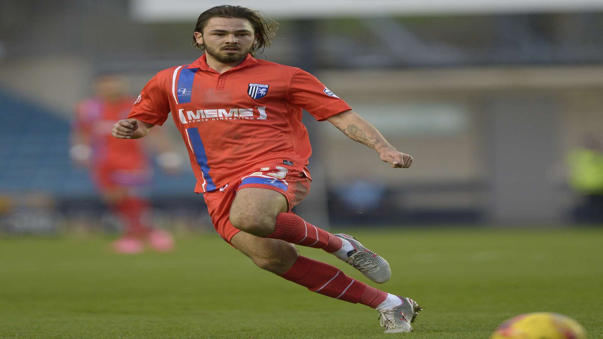 Gills midfielder Bradley Dack.