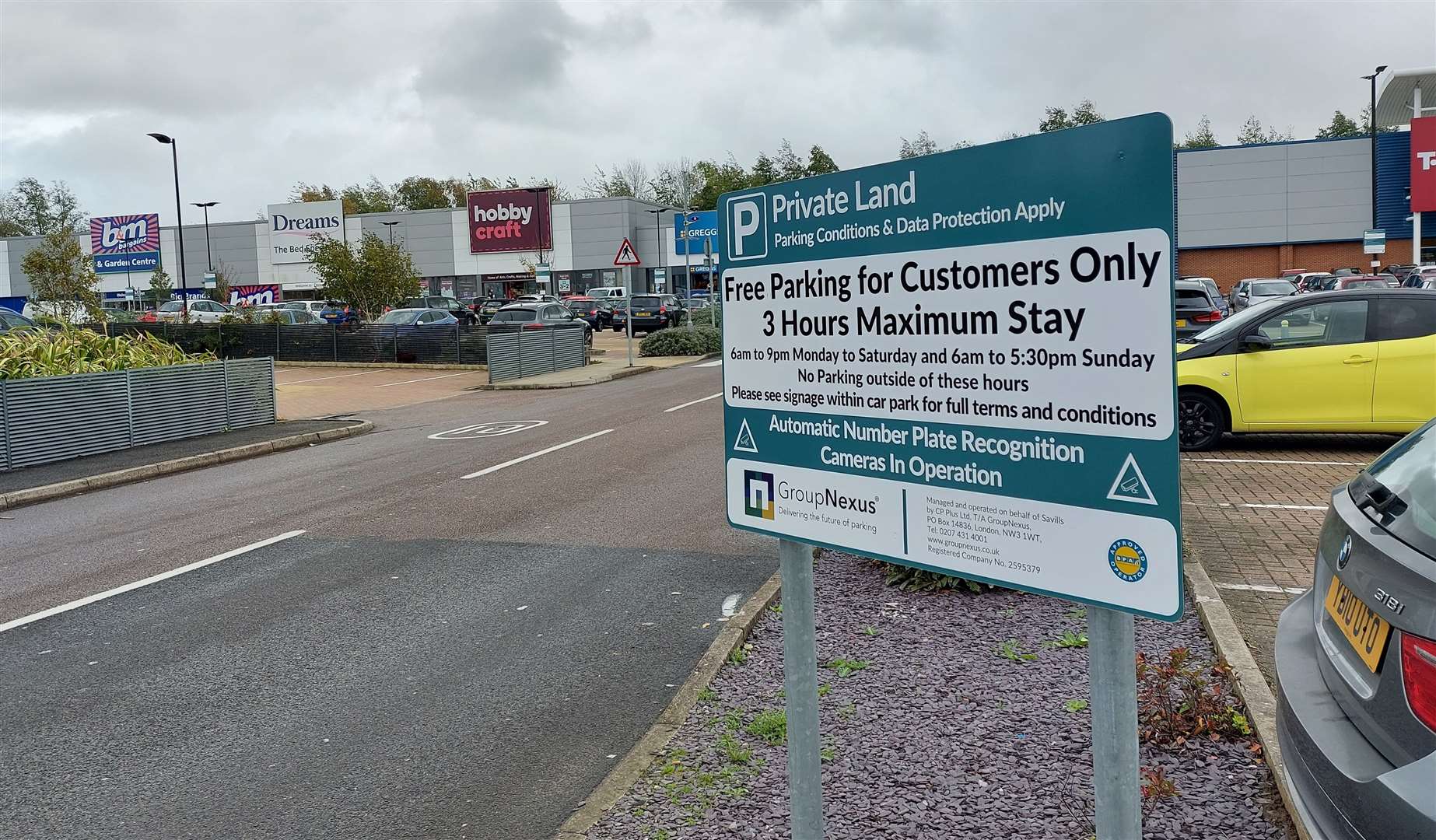 Ridiculous Parking Restrictions At Ashford Retail Park In Sevington Slammed By Shoppers Hit