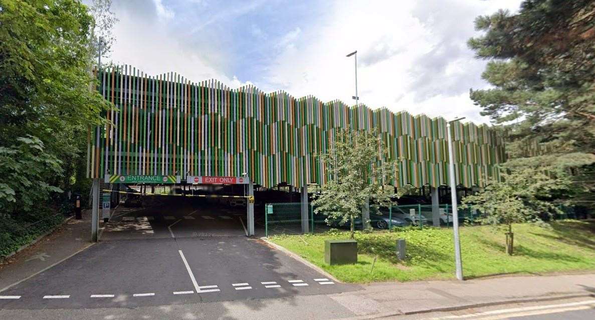 Bradbourne Car Park in Sevenoaks. Picture: Google