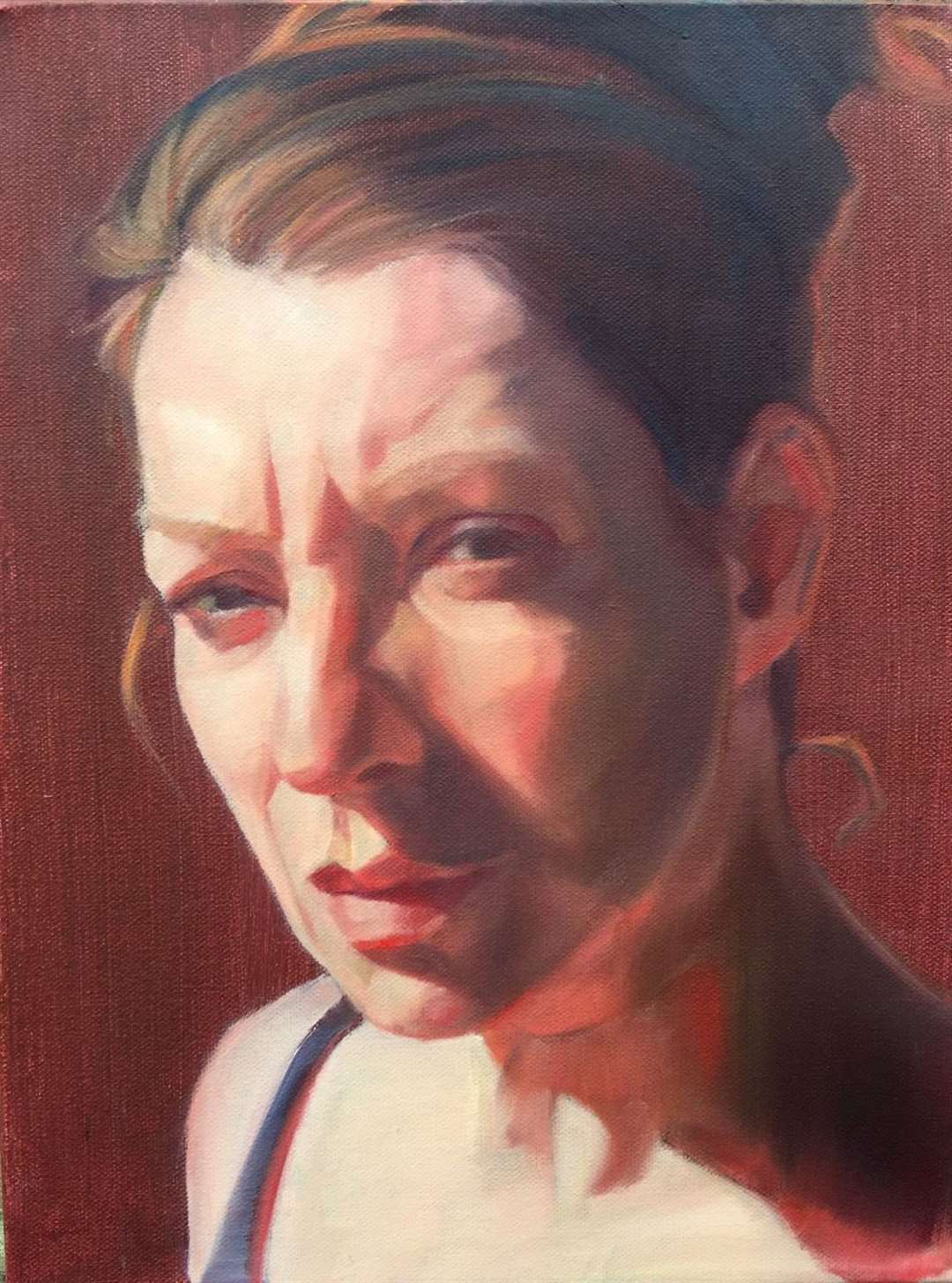 The portrait which secured Deborah a spot on the show. Picture: Deborah Pearse