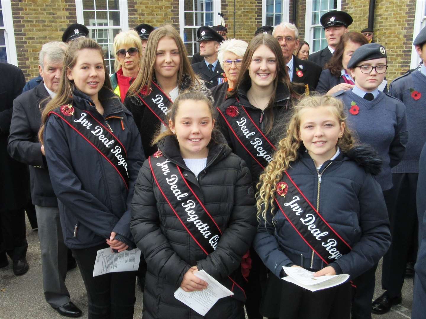Deal Carnival Court at last November's Remembrance Day service