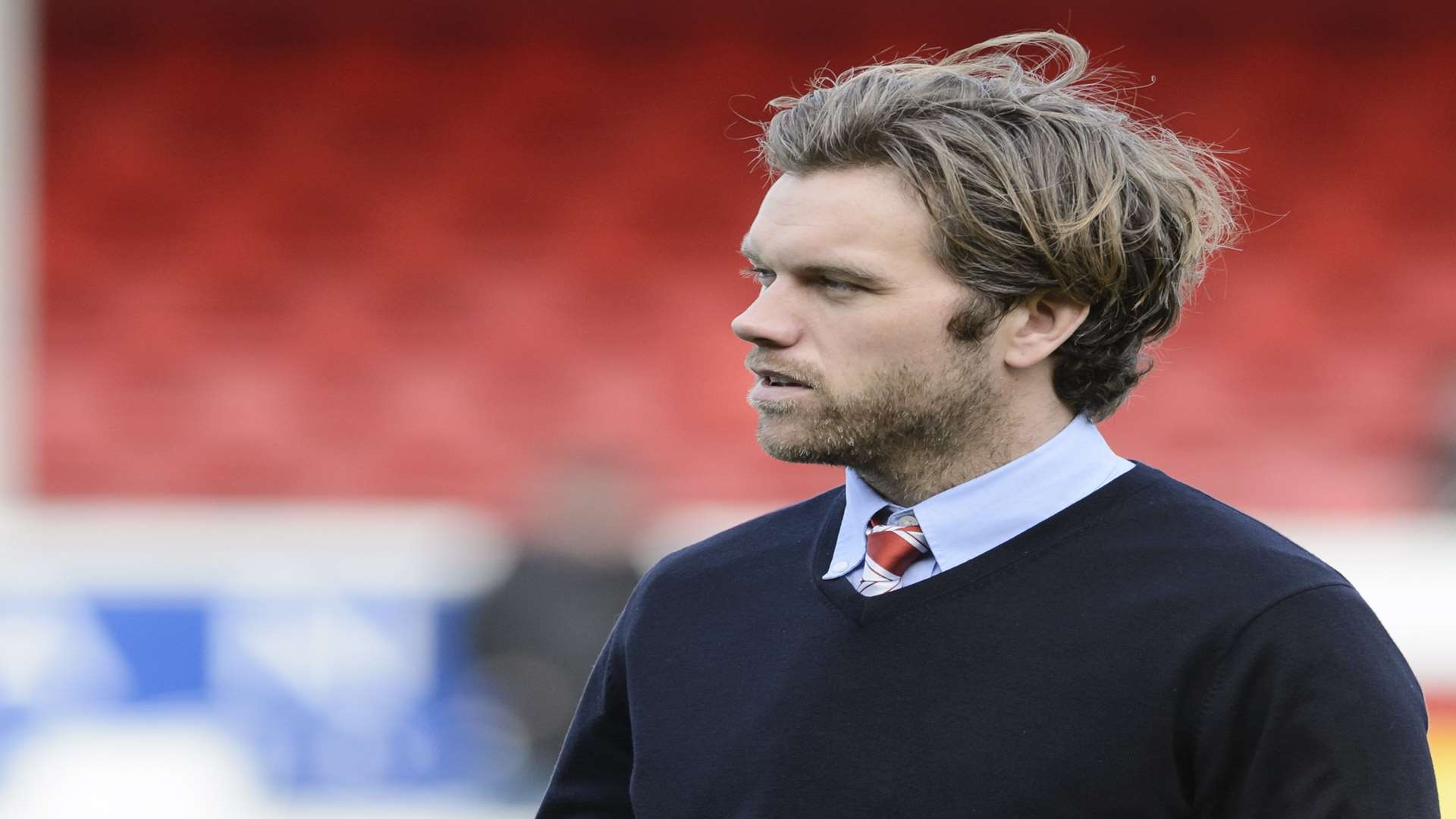 Ebbsfleet boss Daryl McMahon Picture: Andy Payton