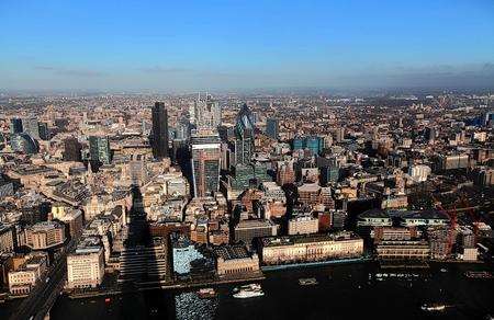 Views of London from the Observation Tower, the Shard