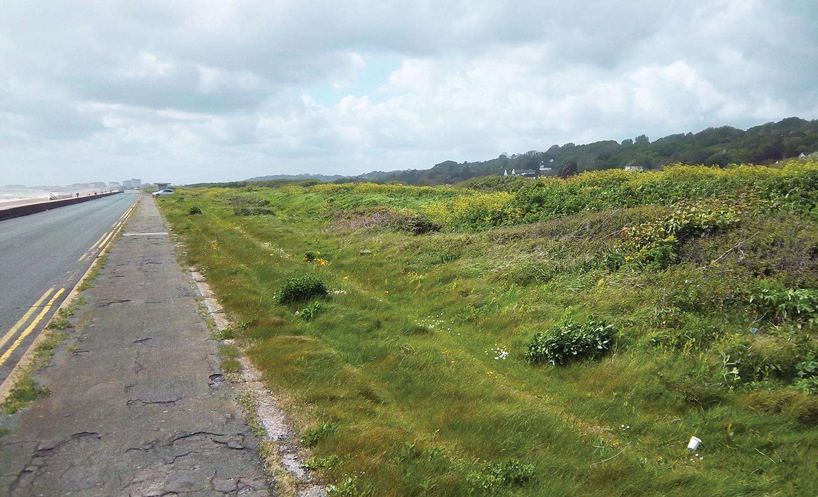 The Princes Parade area of Hythe at present, which is due for redevelopment