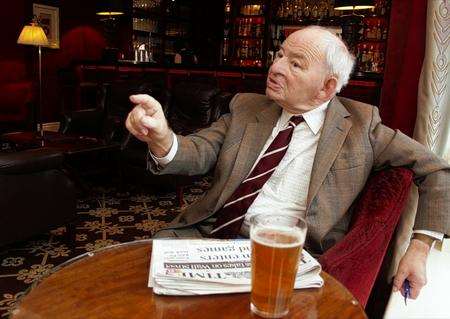 Inspector Morse author Colin Dexter will talk about his career at EM Forster Theatre. Picture: Hattie Miles for Clive Conway