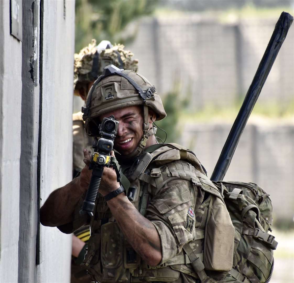 The Royal Tank Regiment preparing for a deployment to Estonia for Operation Cabrit (Ministry of Defence and UK Armed Forces/PA)