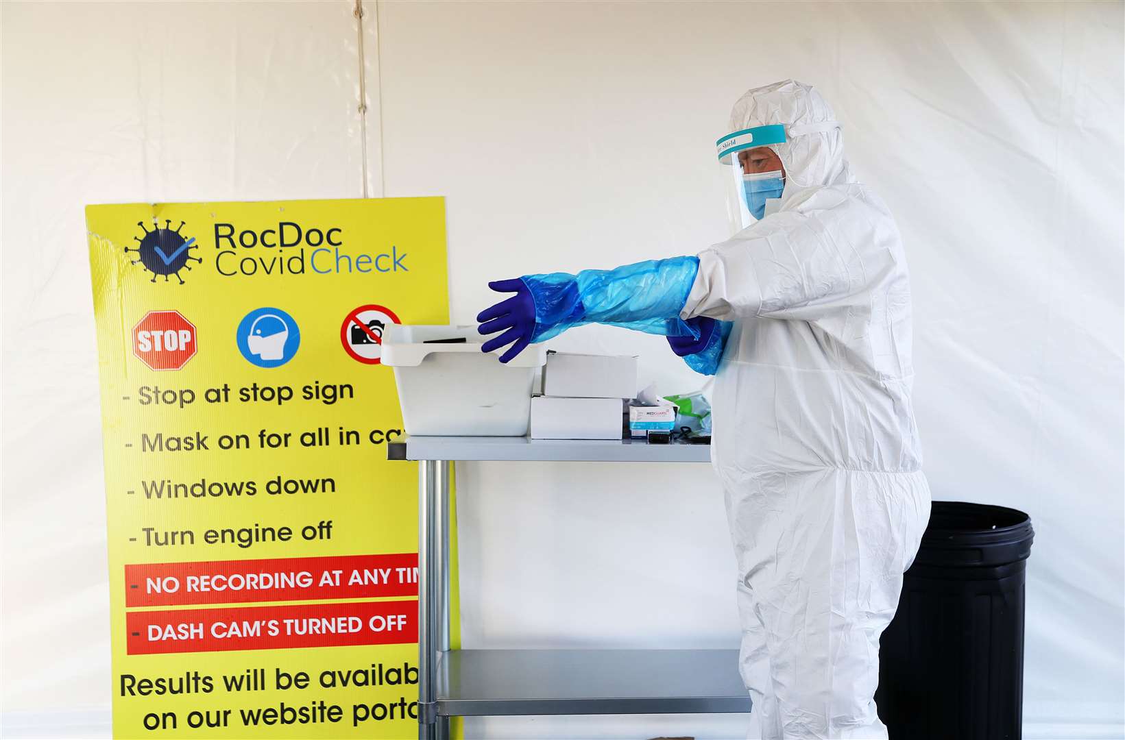 The study assessed the global impact of travel restrictions on the pandemic (Brian Lawless/PA)