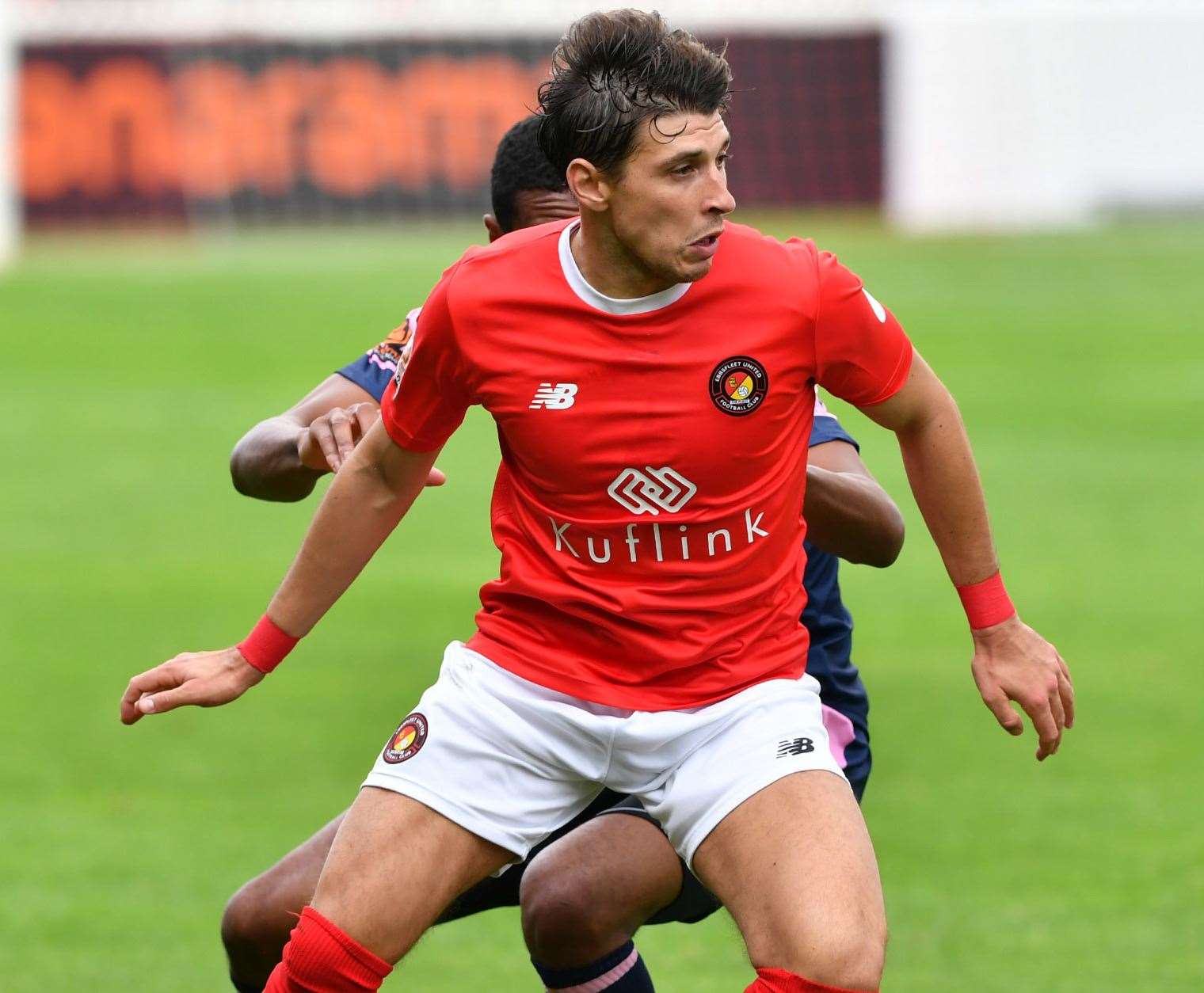 Adam Mekki is staying at Ebbsfleet Picture: Keith Gillard