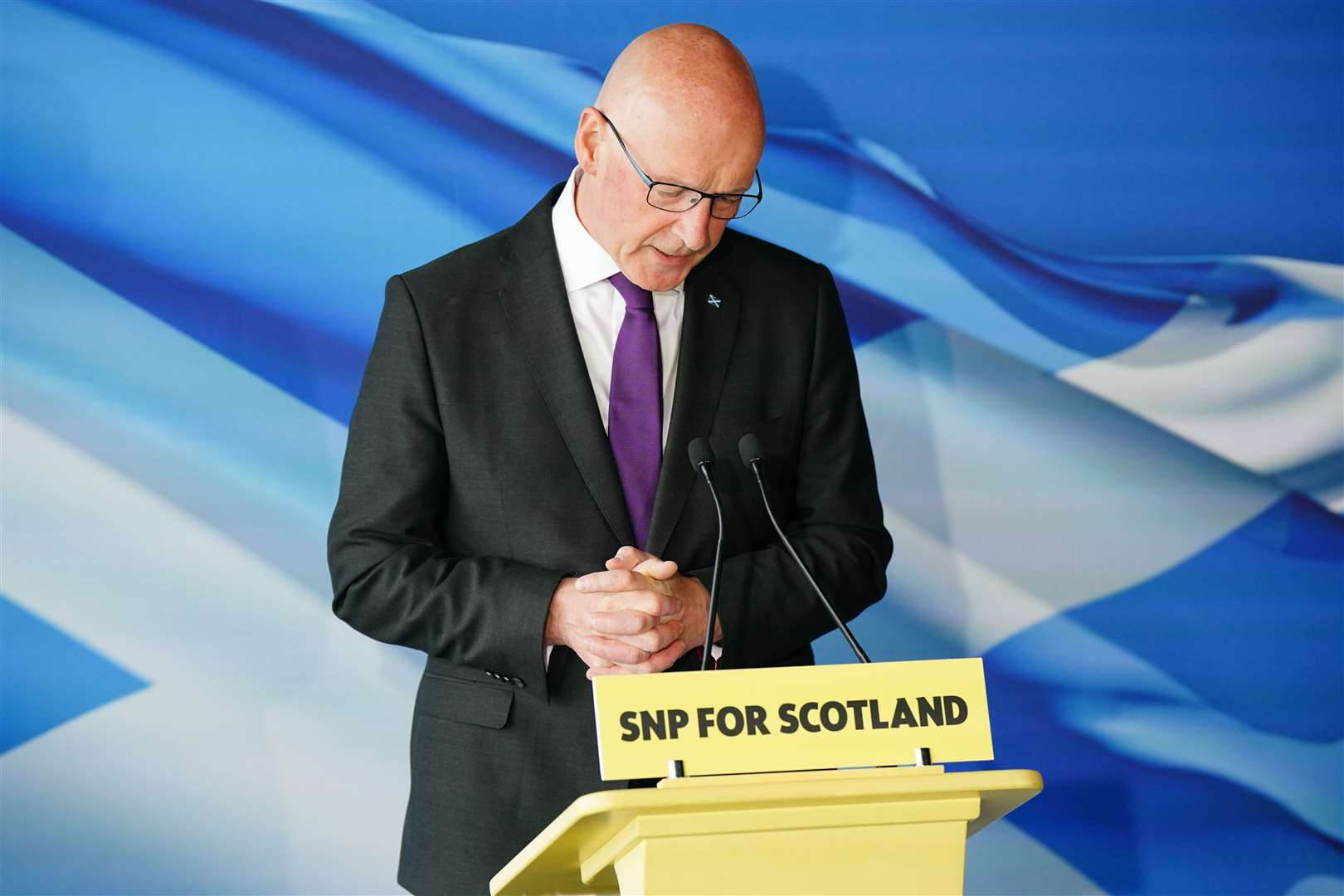 John Swinney’s party suffered heavy losses at the General Election (Jane Barlow/PA)