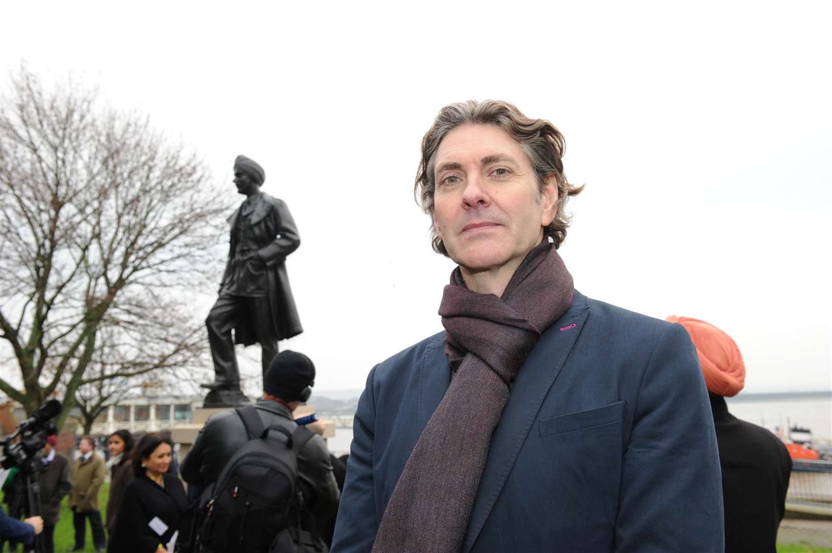 Creator Douglas Jennings received the Marsh Award for Excellence in Public Sculpture at a ceremony in London.