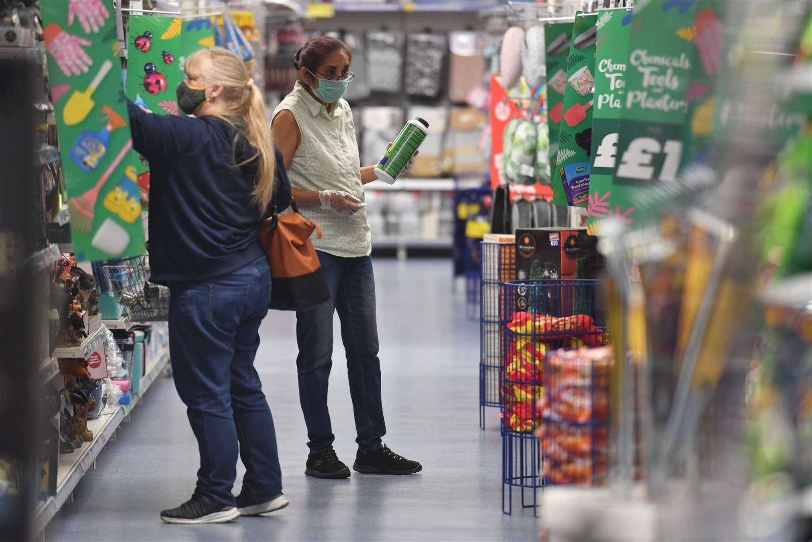 Retailers said enforcement of rules such as wearing face masks exacerbated abuse towards staff members (Jacob King/PA)