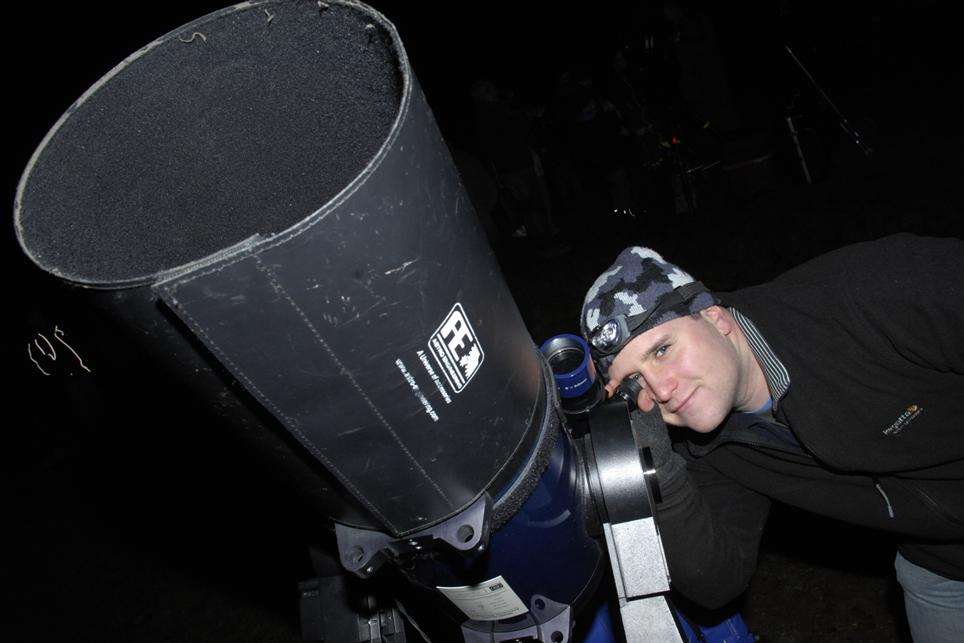 Will Hughes will present the talk Search For Aliens, at 2.30pm during this Saturday's event in Mote Park