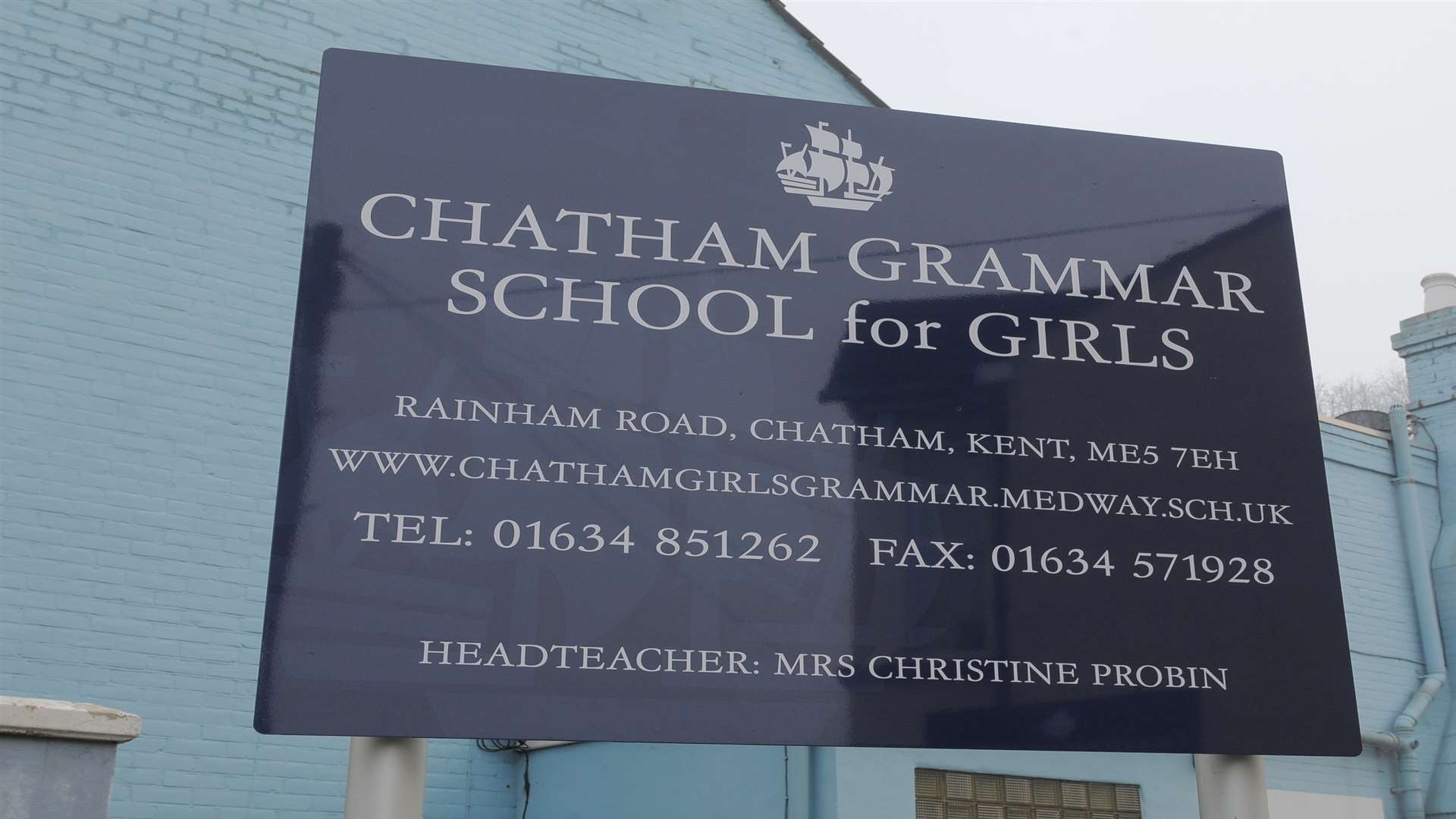 Chatham Grammar School for Girls, Rainham Road, Chatham.