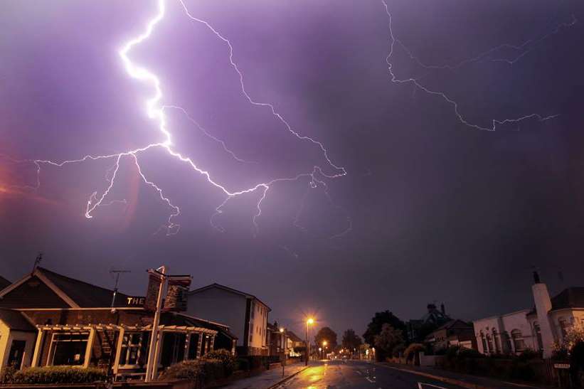 Stunning shot on Tankerton seafront, captured by Lewis Day