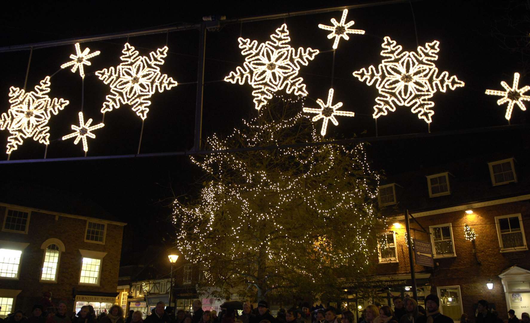 Late-night shopping ahead of Christmas isn’t quite the same any more. Picture: Gary Browne