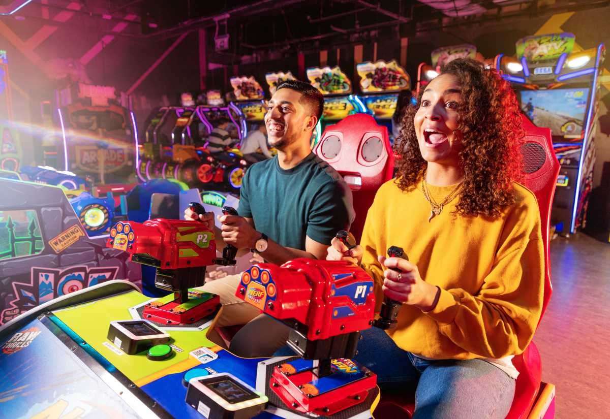 Huge gaming arcade opens at shopping centre