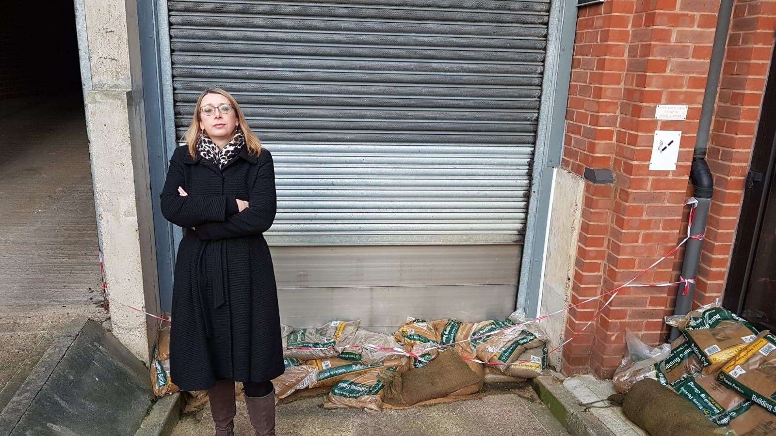 Pippa Garrott's car remains submerged in flood water after more than four weeks