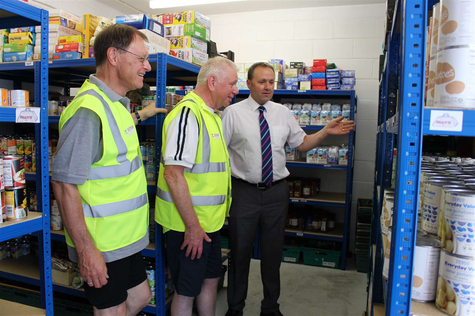 Dover Foodbank supports cyclists on pilgrimage