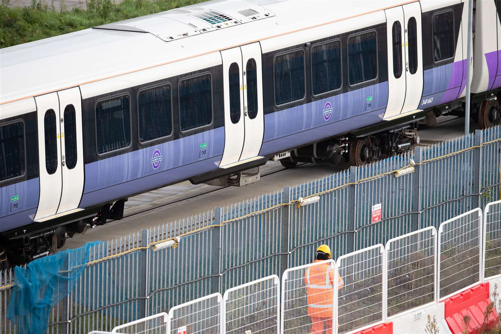 Efforts to complete the railway are supposedly ‘going well’ (Aaron Chown/PA)