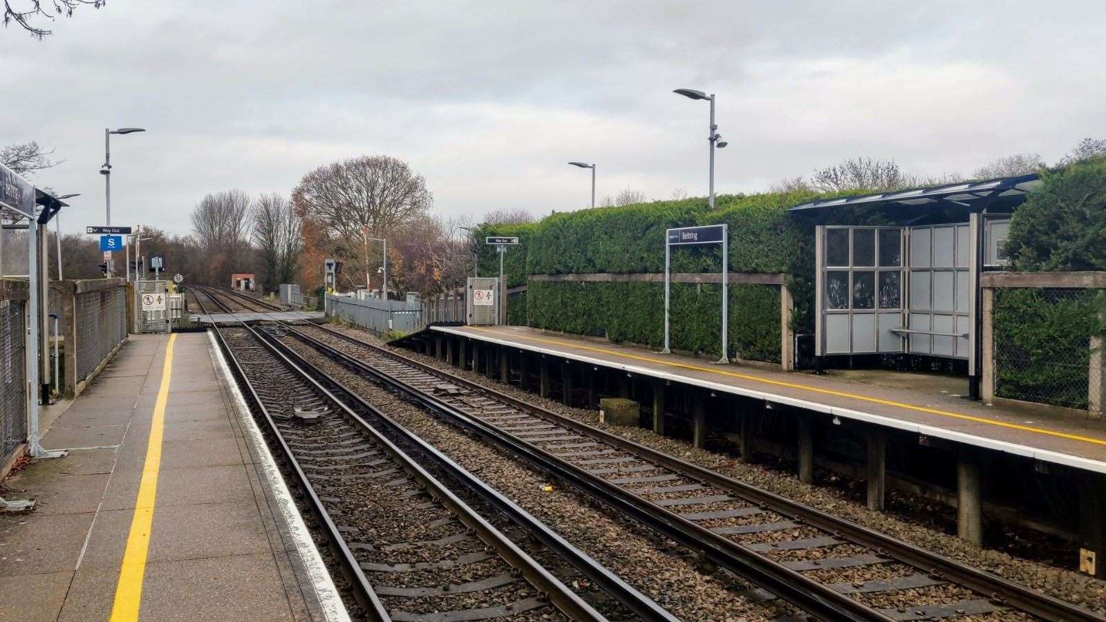 Beltring railway station near Paddock Wood