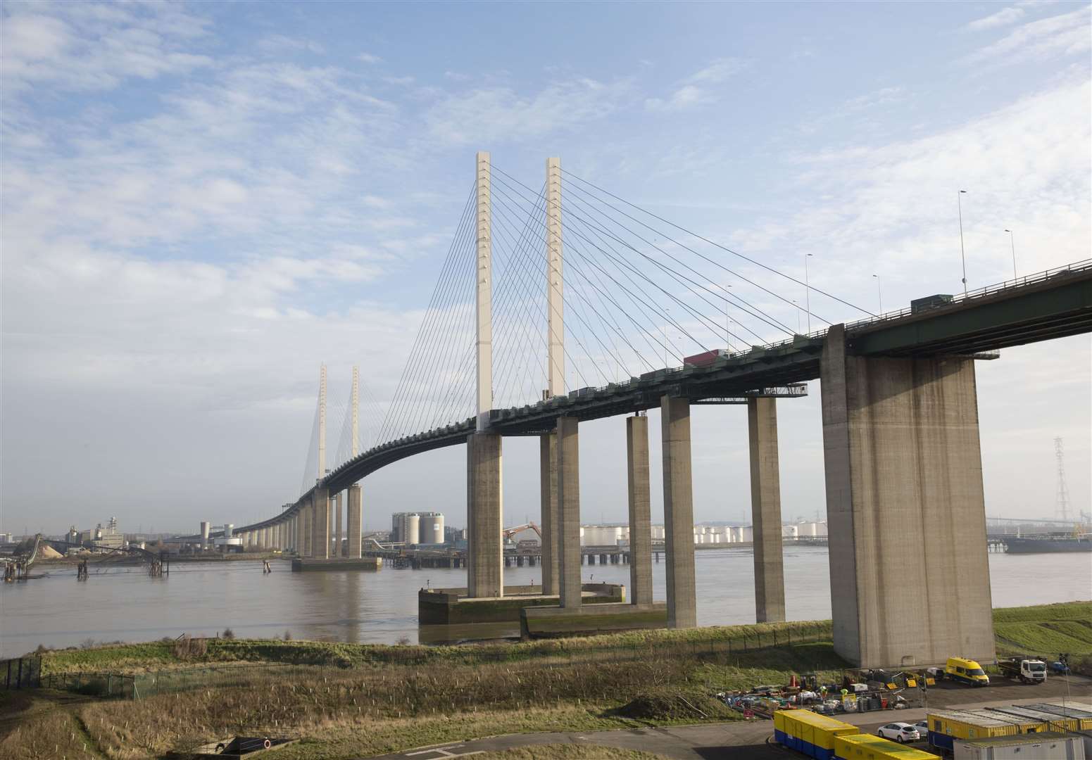 The Dartford Crossing, QE II Bridge