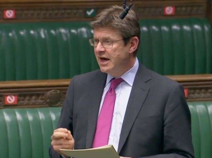 Greg Clark, Tunbridge Wells MP, has urged the PM to consider a fourth jab. Picture: Parliamentlive.tv