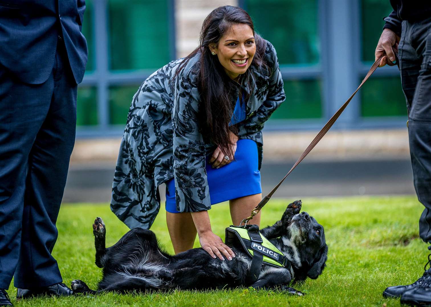 Home Secretary Priti Patel has pledged to look into pet thefts (Charlotte Graham/Daily Telegraph/PA)