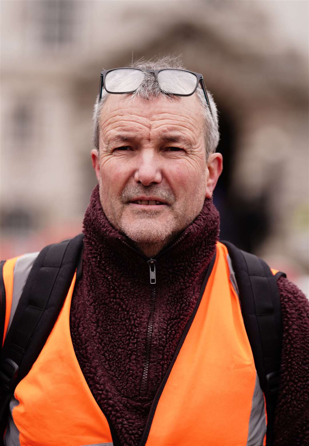 Stephen Pritchard outside Inner London Crown Court (Jordan Pettitt/PA)