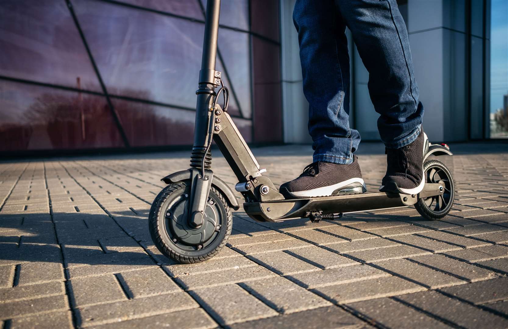 A number of e scooters have been taken off the streets. Stock image