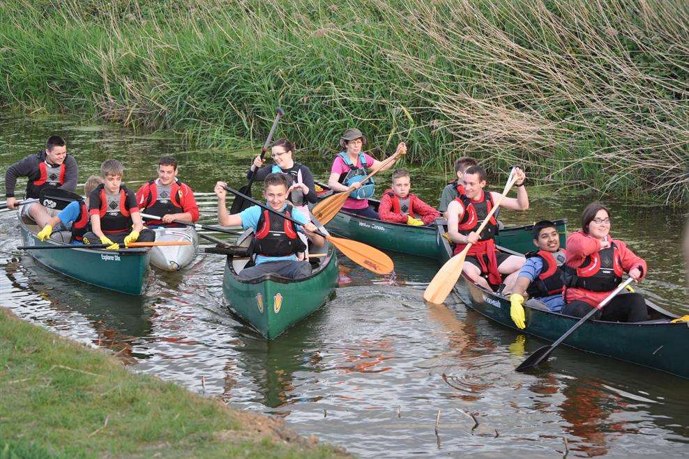 As part of their community involvement activity, 11 members led by Gravesend Sea Scouts, Civilian Instructor Brenda Mackley and the Training Officer, Petty Officer Triona Chapman, visited the canal to clear litter.