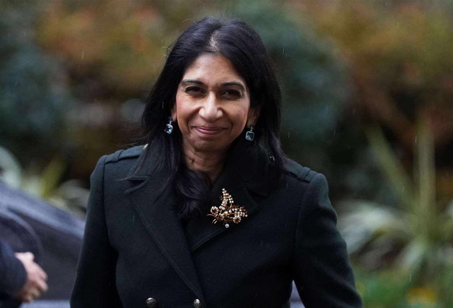 Home Secretary Suella Braverman refused to apologise for previously describing migrants crossing the Channel as ‘an invasion’ (Stefan Rousseau/PA)