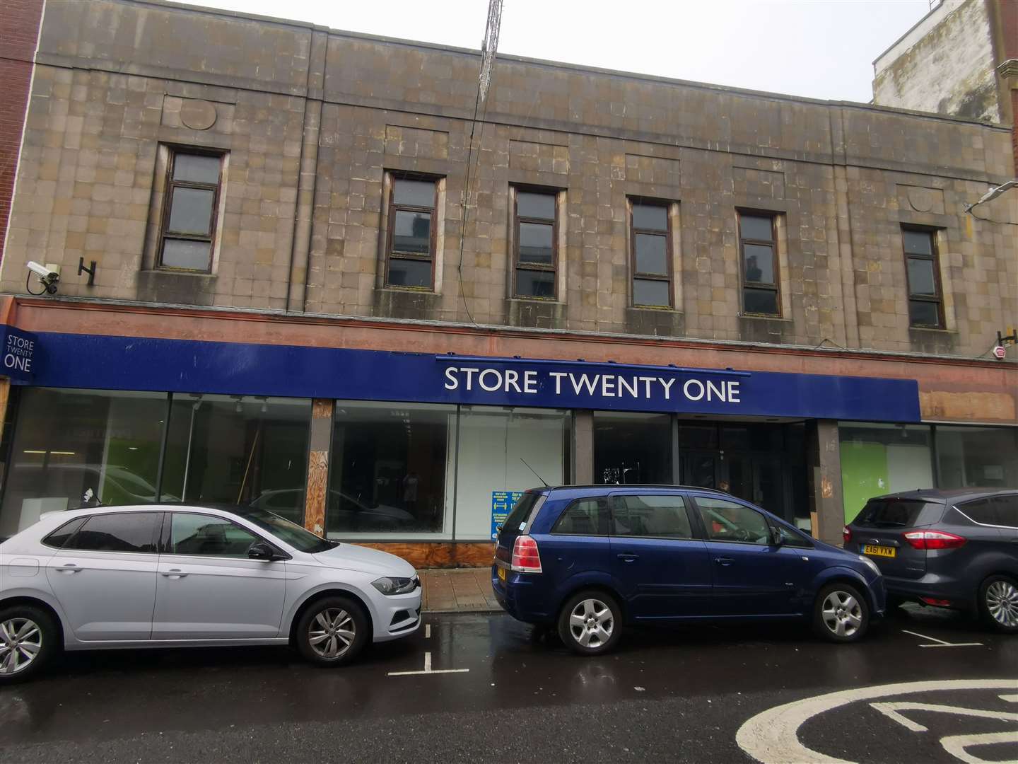 The building was M&S and then Store 21
