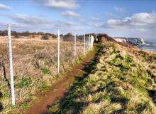 The battery site at Capel