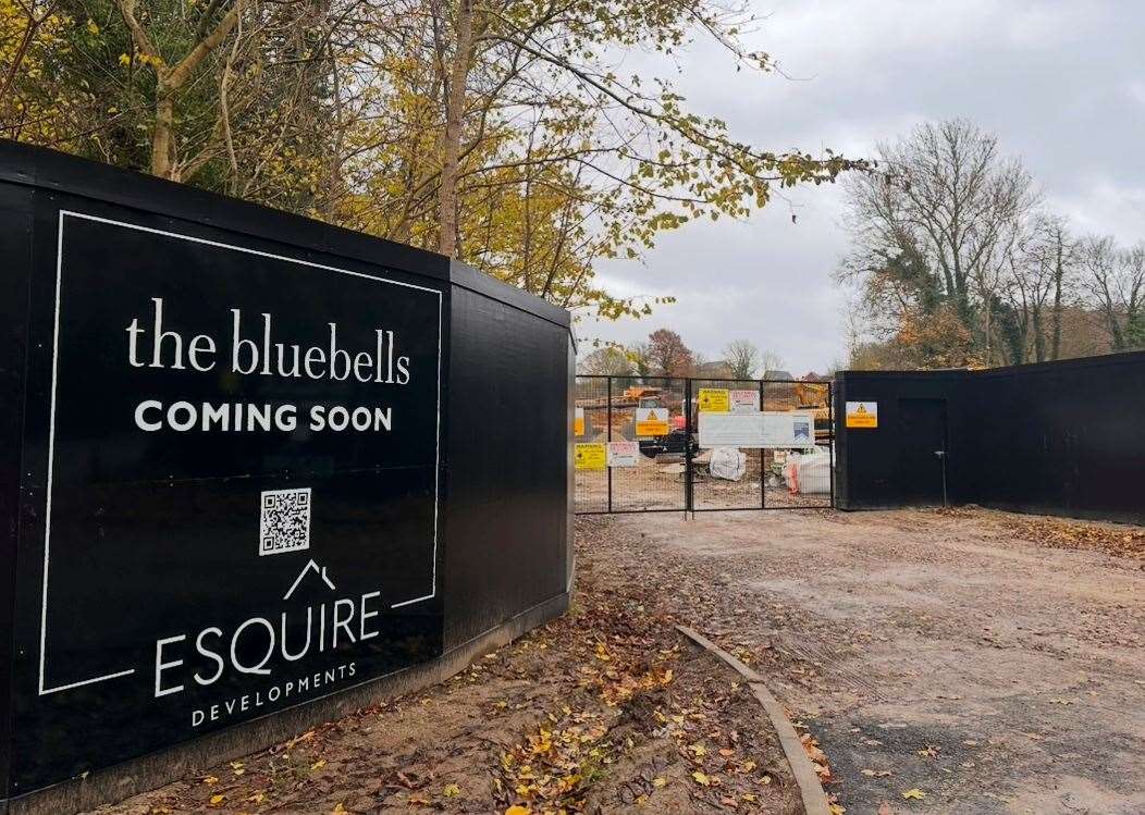 Esquire Developments has plans approved for 42 homes in Hermitage Lane, Maidstone