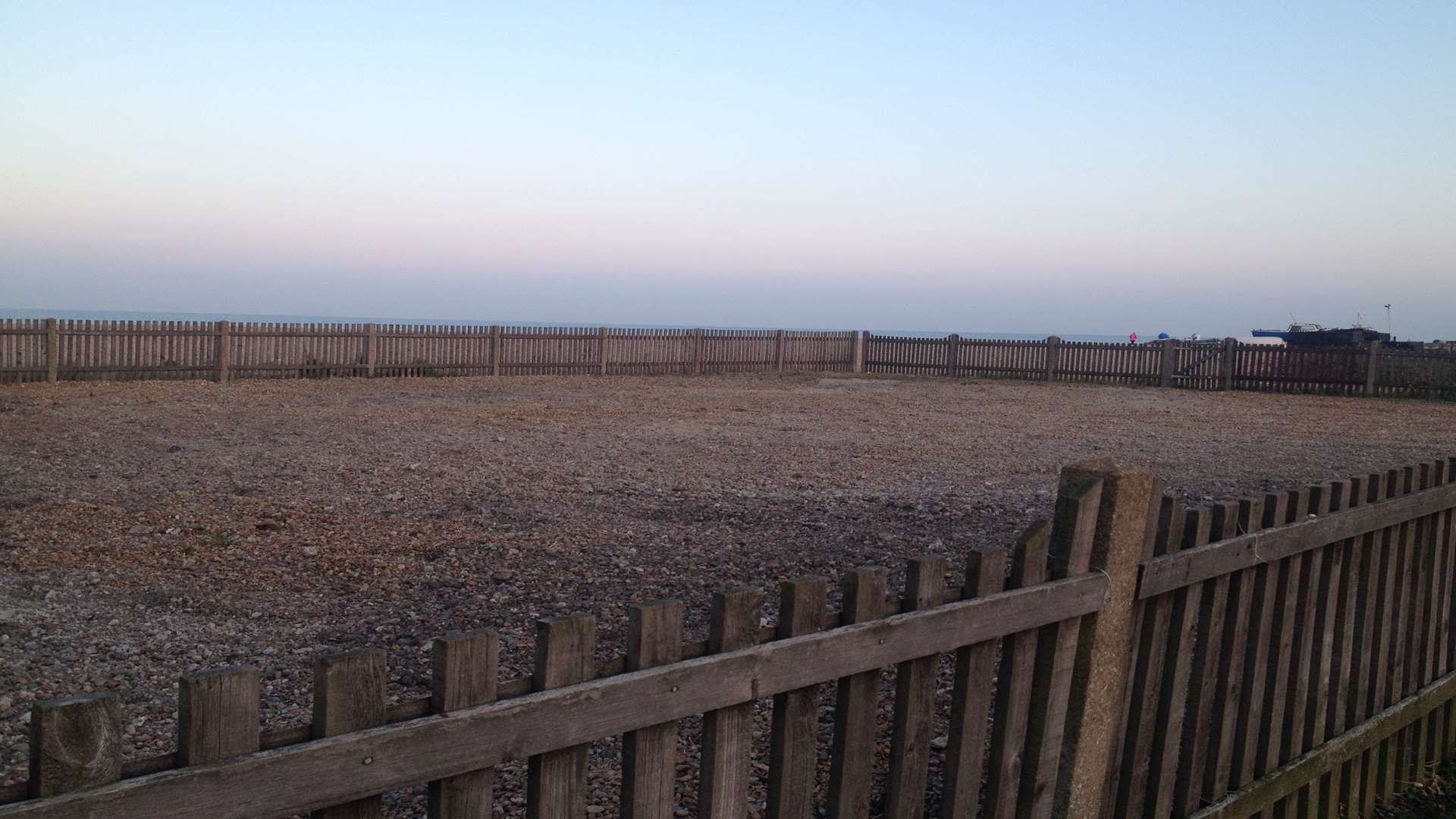 The crazy golf course has now been removed