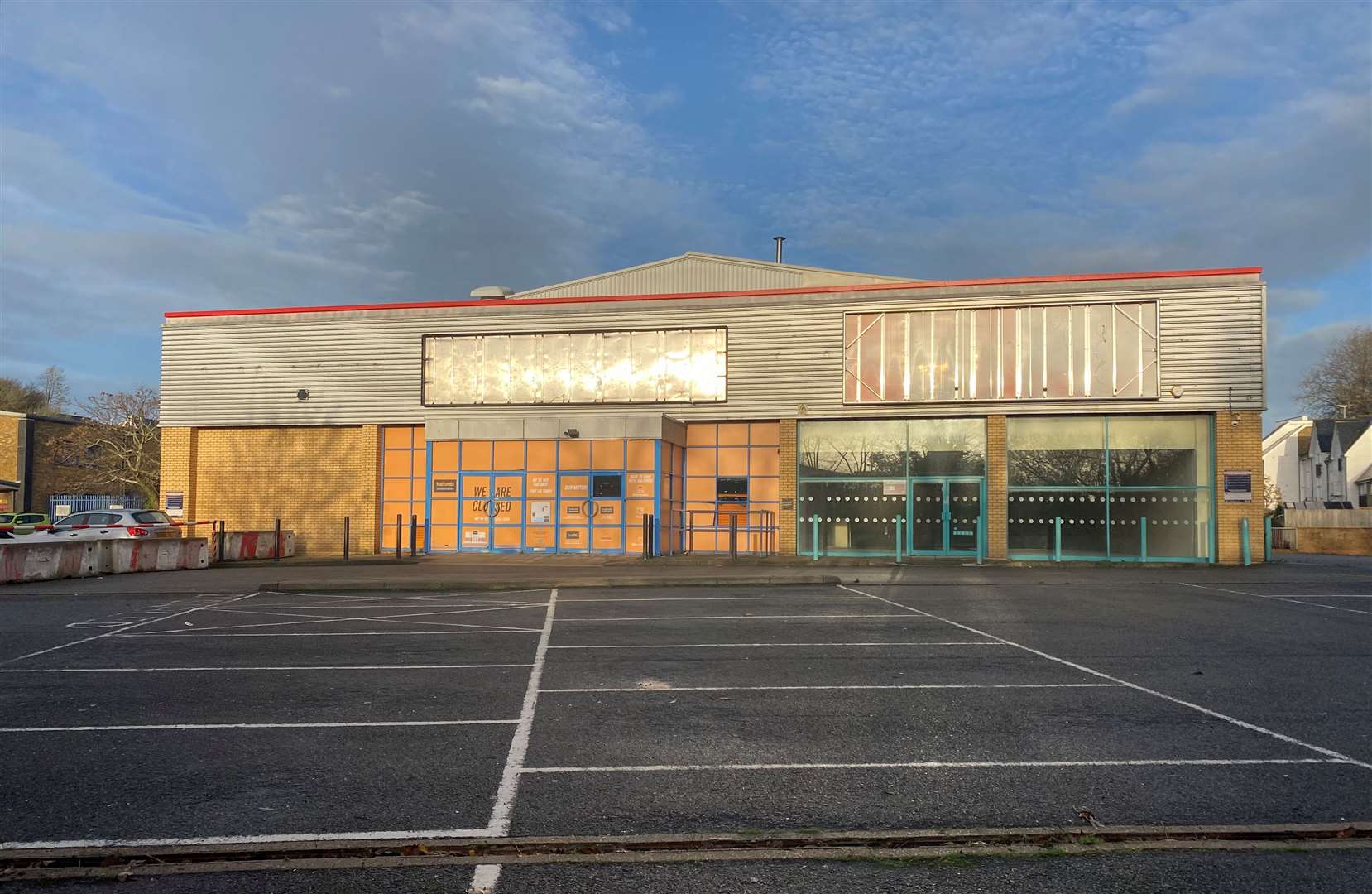 The former Halfords and Carpetright in Granville Street in Dover before PureGym and the vets moved in