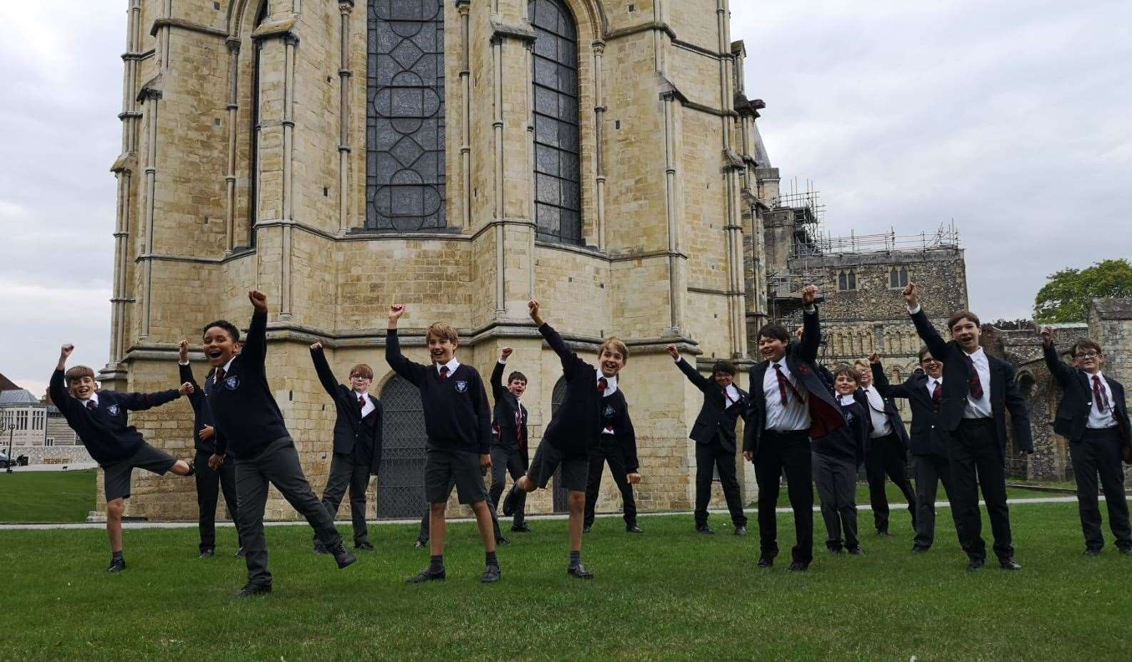 Canterbury Cathedral choirs will be performing its traditional choral evensong service every day from Sunday. Picture: Canterbury Cathedral