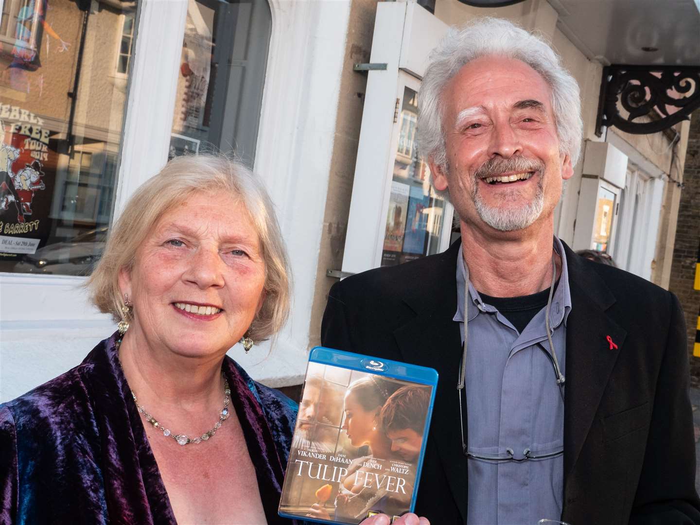 Deborah Moggach whose book, Tulip Feber was adapted into a film and shown at the Astor Theatre's cinema opening night