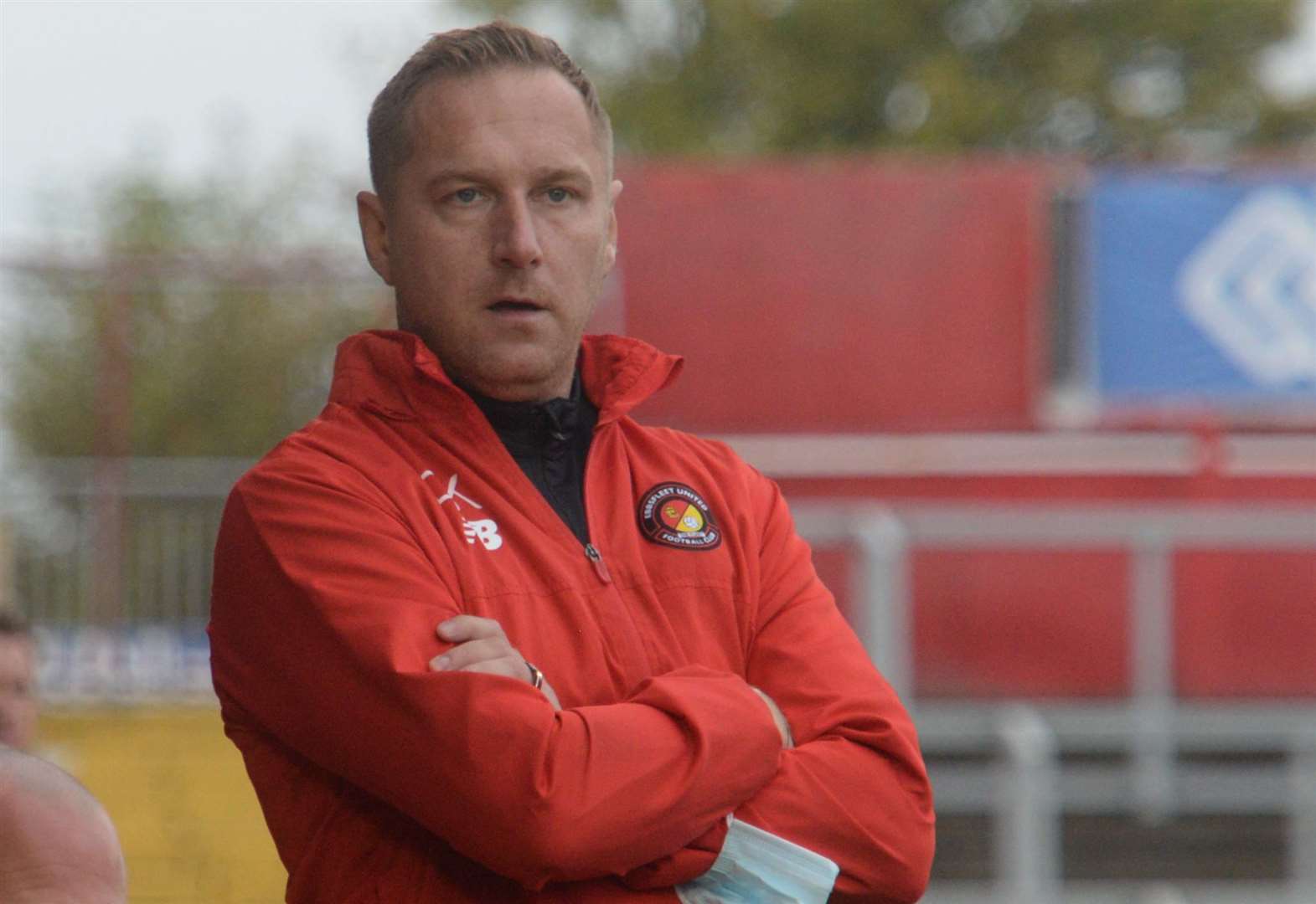 Ebbsfleet manager Dennis Kutrieb. Picture: Chris Davey