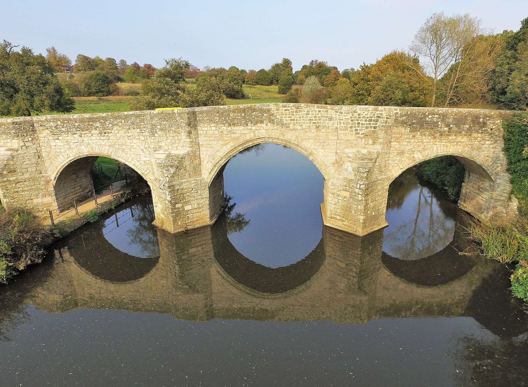 Teston Bridge. Picture: by Mike Mahoney