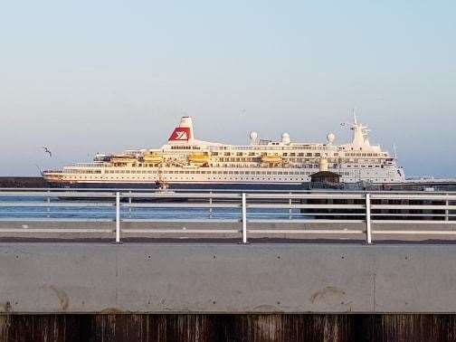 The MV Boudicca in Dover. Picture: Lauren Nerual (11977443)